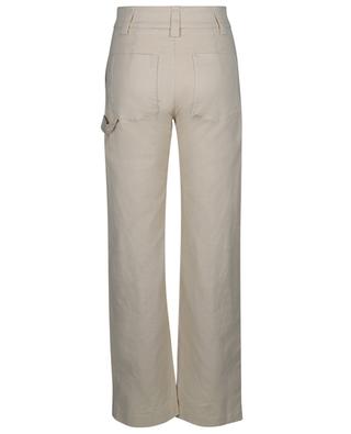 Organic cotton and wool utility trousers VINCE