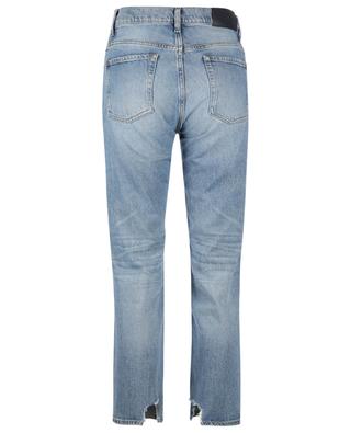 Logan Stove Pipe Vibe frayed cropped jeans 7 FOR ALL MANKIND