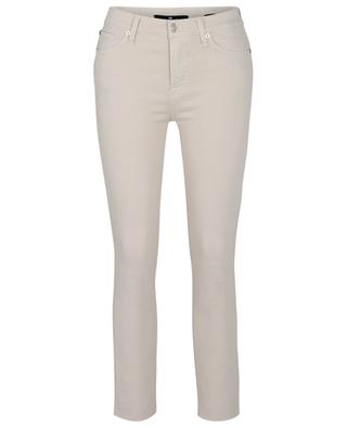 Roxanne Ankle Colored cotton-blend slim fit jeans 7 FOR ALL MANKIND