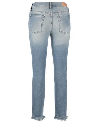 The Straight Crop Luxe Vintage Artful ripped jeans 7 FOR ALL MANKIND