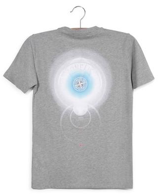 Jungen-T-Shirt aus Baumwolle mit Logoprint STONE ISLAND JUNIOR