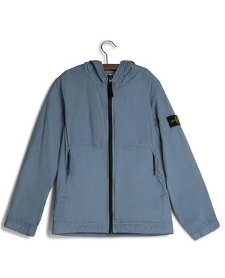 40532 Stretch Nylon Canvas_Garment Dyed lightweight boy's jacket STONE ISLAND JUNIOR