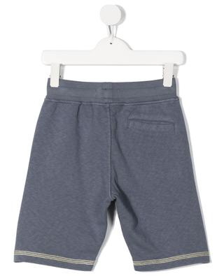 Bestickte Jungen-Sweat-Shorts 41043 Malfilé_Garment Dyed STONE ISLAND JUNIOR