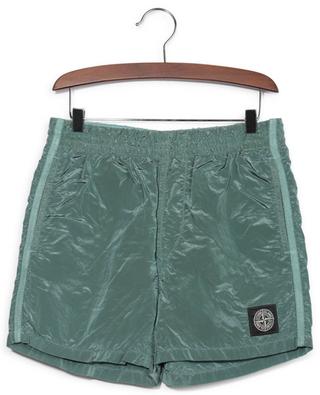B0243 Nylon Metal Econyl_Garment Dyed boy's swim shorts STONE ISLAND JUNIOR