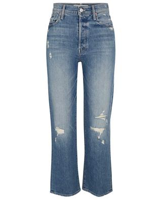 Cotton-blend straight jeans MOTHER