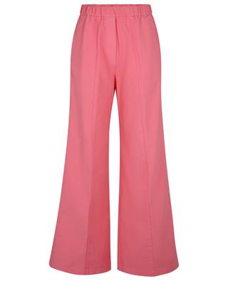 Oversize palazzo trousers in cotton canvas FORTE FORTE
