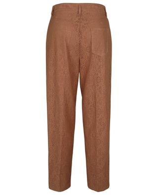 Cotton-blend slim-fit trousers FORTE FORTE