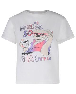T-shirt en coton Bear With Me RE/DONE