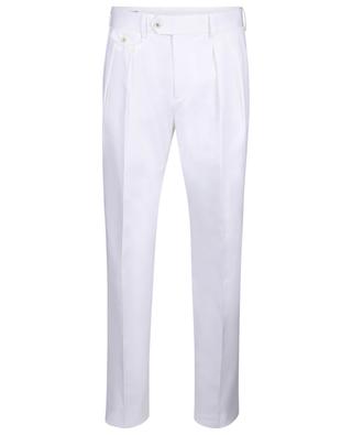 Tailored cotton-blend trousers LARDINI
