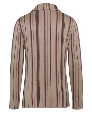 Striped knit blazer LARDINI