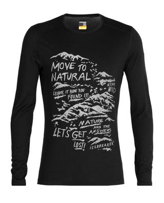 T-shirt à manches longues 200 Oasis LS Crewe Travel Diaries ICE BREAKER