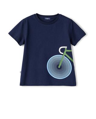 T-shirt garçon imprimé Vélo IL GUFO