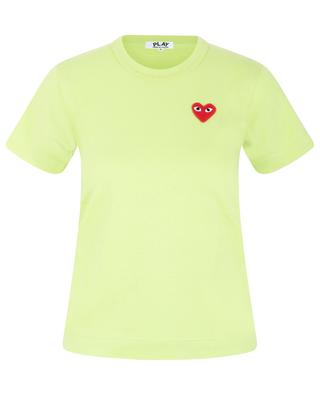 T-shirt à manches courtes orné d'un patch Red Heart Emblem COMME DES GARCONS PLAY