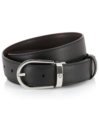 Saffiano leather reversible belt MONTBLANC