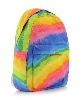 Rainbow logo girl's nylon backpack STELLA MCCARTNEY KIDS