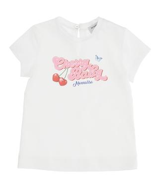 Cherry Baby printed baby T-shirt MONNALISA