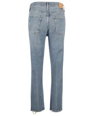 Jolene Dimple frayed high-rise straight-leg jeans CITIZENS OF HUMANITY