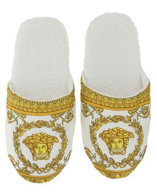 I Love Baroque cotton slippers VERSACE