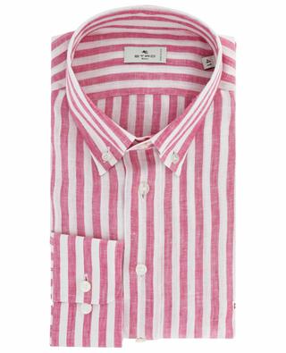 Striped long-sleeved linen shirt ETRO