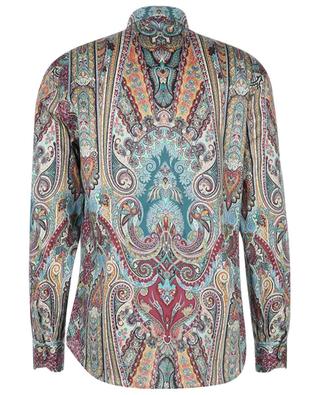 Baumwollhemd mit Paisley-Print im Teppich-Stil ETRO