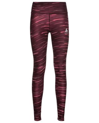 The Zeroweight Print Reflective running tights ODLO