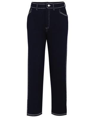 Cashmere and cotton boyfriend trousers BARRIE