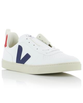 Small V-10 boys' leather low-top sneakers VEJA