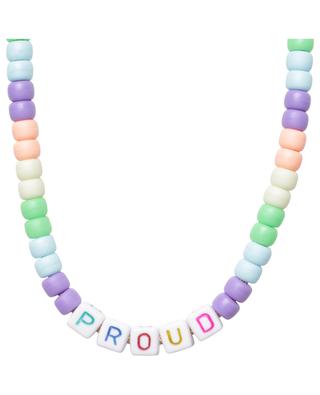 PROUD bead necklace LOVE BEADS BY LR