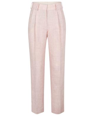 Pink Gin Banker fluid front pleat trousers BLAZE MILANO