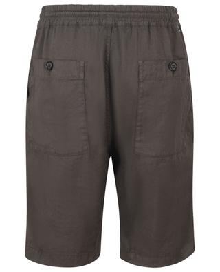 Linen and cotton Bermuda shorts PAOLO PECORA