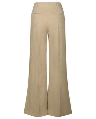 Pantalon large en lin effet velours côtelé CHLOE