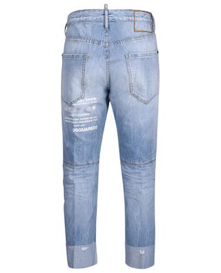 Sailor ripped and frayed straight-leg jeans DSQUARED2
