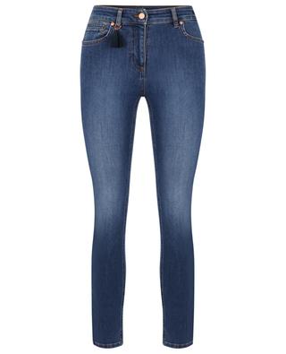 Cinq cotton-blend slim-fit jeans PAMELA HENSON