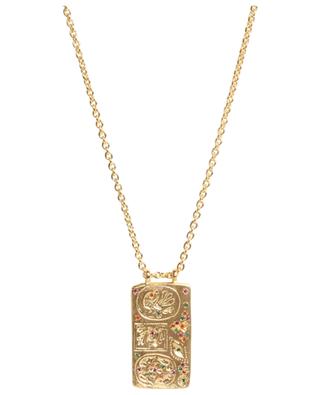 Vestige long golden necklace CAROLINE DE BENOIST