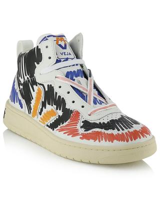 V-15 VEJA x MARNI painted leather high-top sneakers VEJA