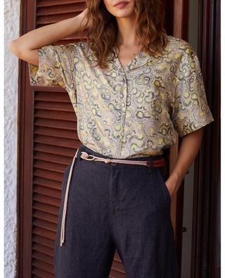 Alabama short-sleeved silk shirt MOMONI