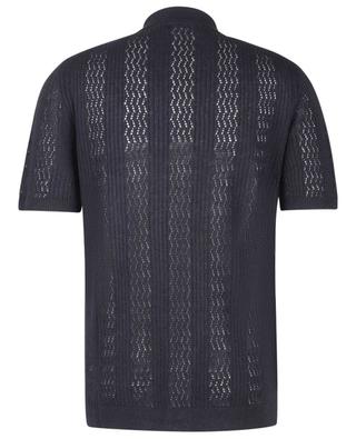 Short-sleeved rib knit shirt DANIELE FIESOLI