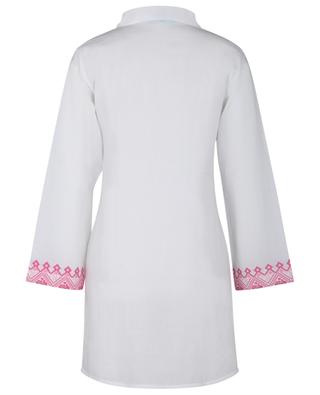Dora embroidered long-sleeved tunic MELISSA ODABASH