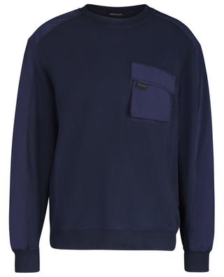 Crewneck sweatshirt with chest pocket DONDUP