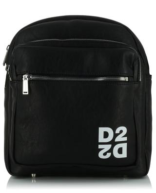 70's D2 printed leather shoulder bag DSQUARED2