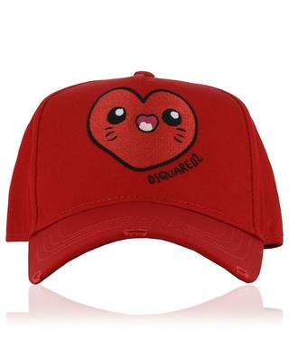 Heart cotton baseball cap DSQUARED2