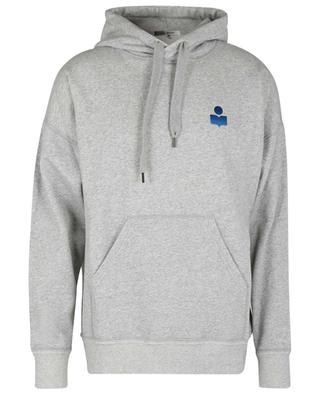 Malek hooded sweatshirt with flock print logo ISABEL MARANT