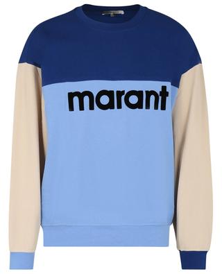 Colour-Block-Sweatshirt mit Rundhals Aftone ISABEL MARANT