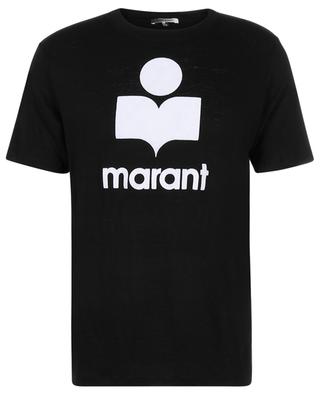 Leinen-T-Shirt mit Logoprint Karman ISABEL MARANT