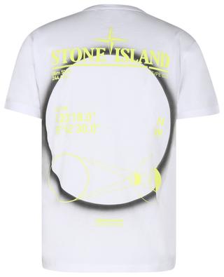 T-shirt à manches courtes en coton 2NS97 30/1 SOLAR ECLIPSE THREE STONE ISLAND