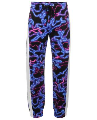 Neon Camou printed jogging trousers VALENTINO