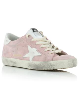 Super-Star suede lace-up flat sneakers GOLDEN GOOSE