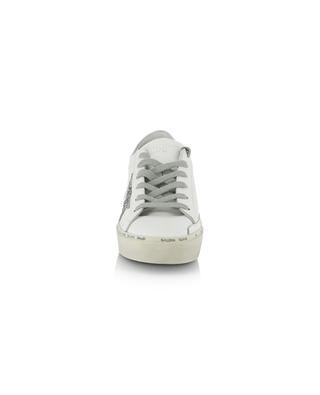 Super-Star low-top leather sneakers with glitter star GOLDEN GOOSE
