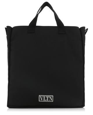 VLTN nylon and leather tote bag VALENTINO