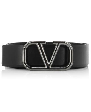 VLogo leather belt - 4 cm VALENTINO